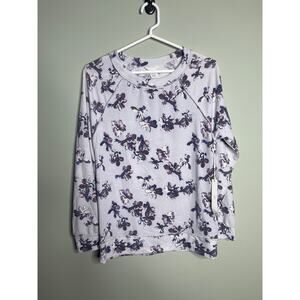 Caslon Floral Lightweight Sweater XS New